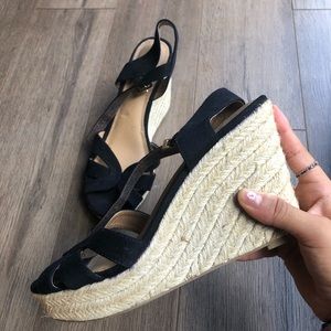 American Eagle Outfitters Shoes - AE Suede Wedges American Eagle Outfitters Shoes - AE Suede Wedges